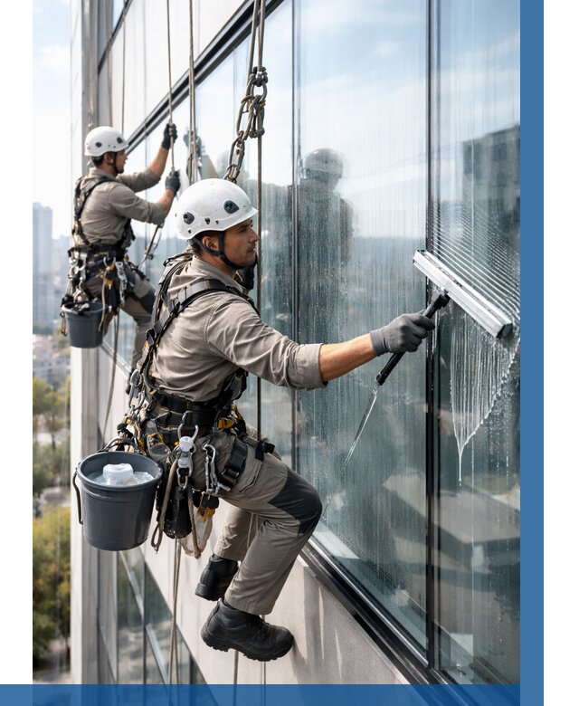 Мойка окон альпинистами в Великом Новгороде от 4604 р. | ВЫСОТНИК-Влк