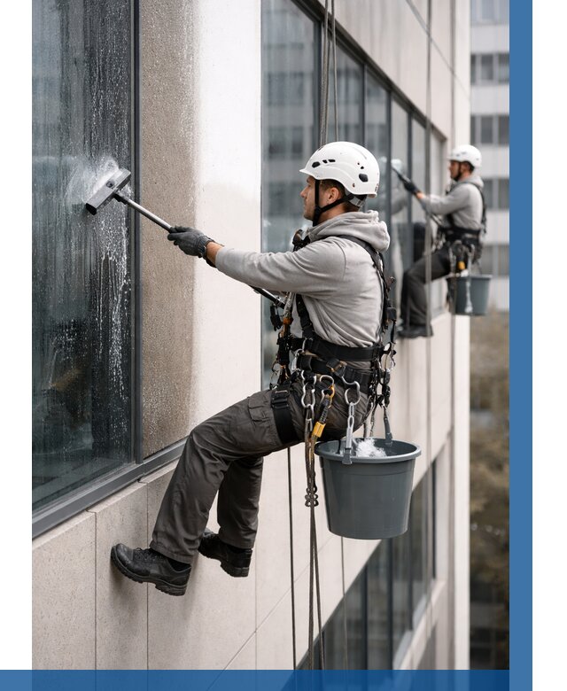 Мойка фасадов зданий в Великом Новгороде под ключ от 358 р. | ВЫСОТНИК-Влк