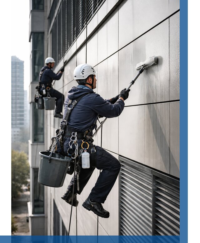 Мойка вентилируемого фасада в Великом Новгороде от 256 р. | ВЫСОТНИК-Влк