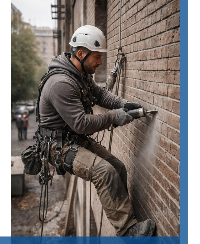 Расшивка кирпичных швов в Великом Новгороде от 614 р. | ВЫСОТНИК-Влк