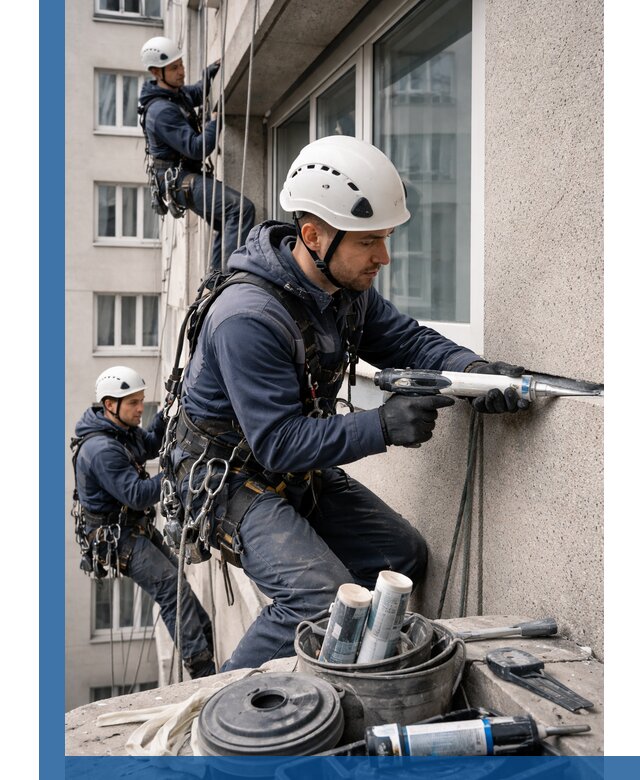 Герметизация швов лоджии в Великом Новгороде профессионально и надежно