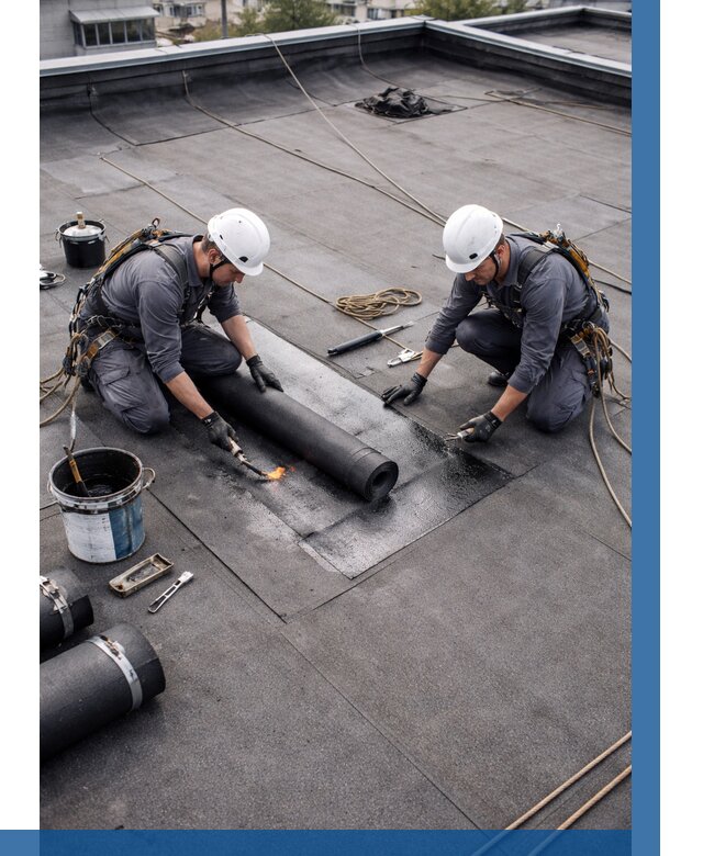 Ремонт мягкой кровли под ключ в Великом Новгороде от 716 р. | ВЫСОТНИК-Влк