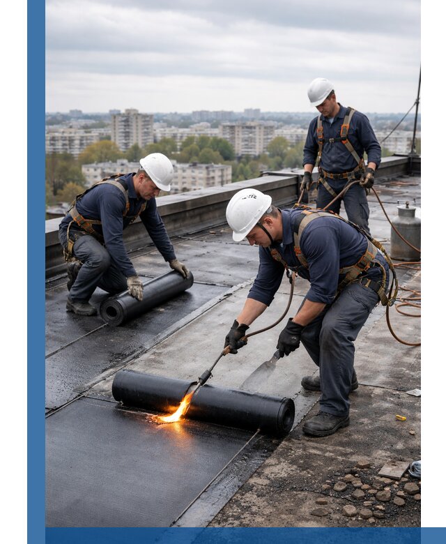 Ремонт наплавляемой кровли в Великом Новгороде качественно и надежно