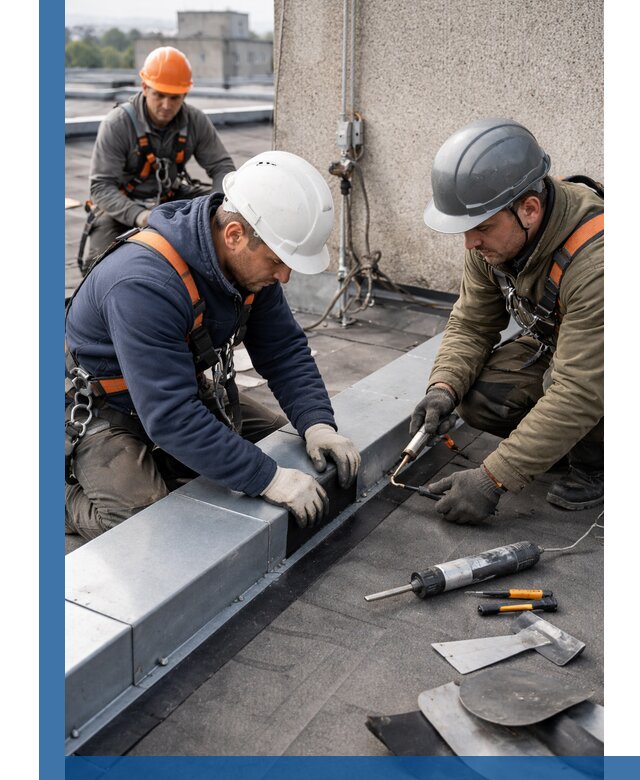 Ремонт кровельных примыканий в Великом Новгороде профессионально