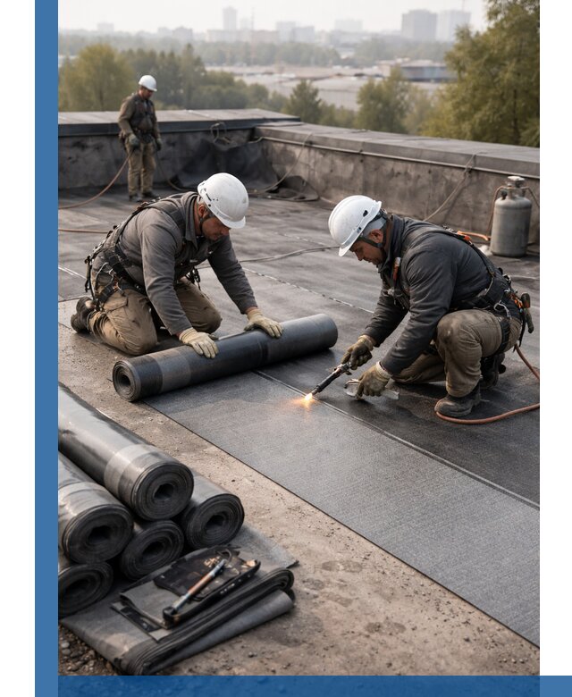 Монтаж мягкой кровли в Великом Новгороде профессионально и надежно