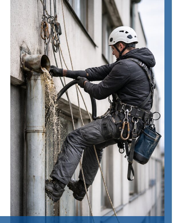 Прочистка водосточных труб в Великом Новгороде от 3581 р. | ВЫСОТНИК-Влк