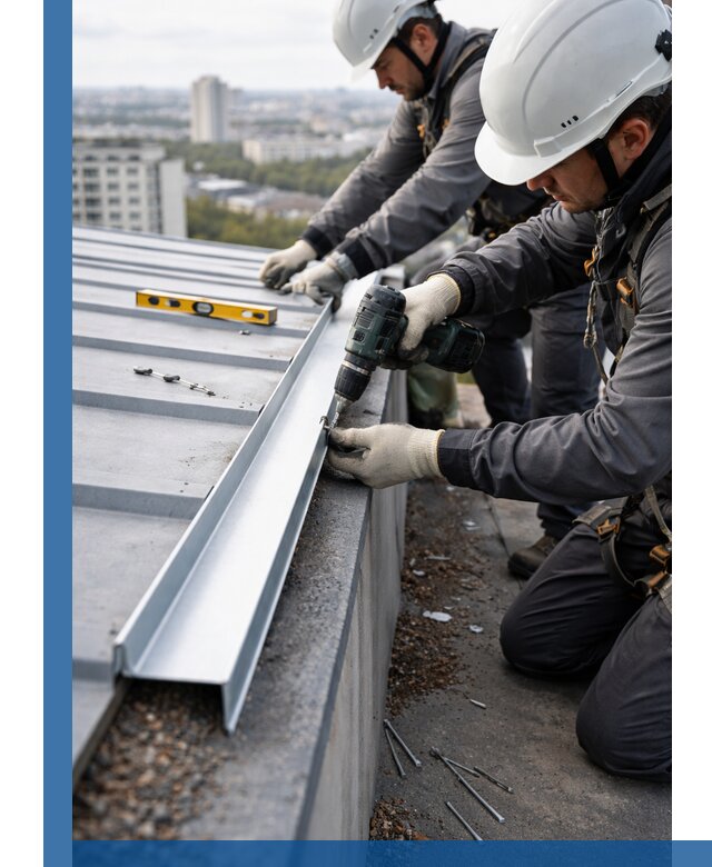 Монтаж капельника на кровле в Великом Новгороде с гарантией качества