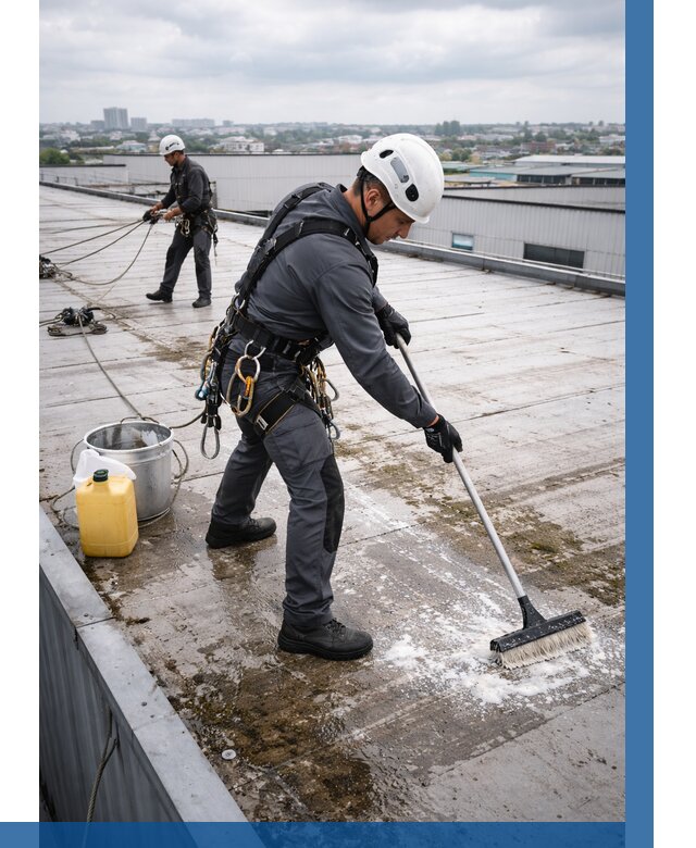 Очистка крыши по графику в Великом Новгороде от 7673 р. | ВЫСОТНИК-Влк