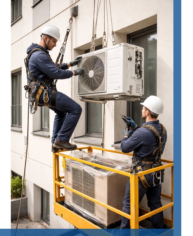 Демонтаж внешнего блока кондиционера в Великом Новгороде от 3581 р. | ВЫСОТНИК-Влк