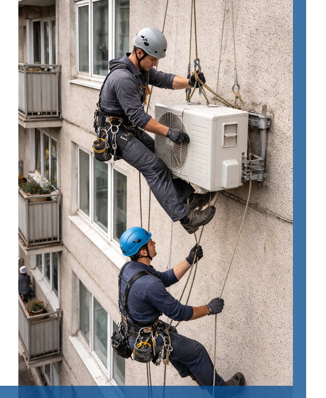 Перенос внешнего блока кондиционера в Великом Новгороде от 9207 р.| ВЫСОТНИК-Влк