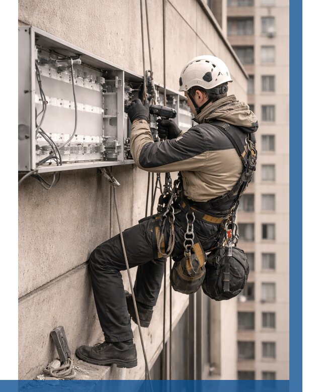 Ремонт вывески на высоте в Великом Новгороде от 4604 р. | ВЫСОТНИК-Влк