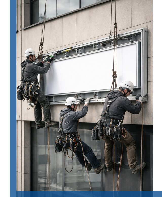 Профессиональный монтаж светового короба под ключ в Великом Новгороде