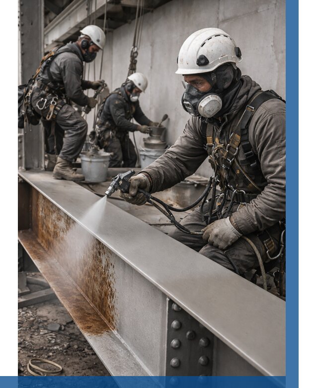 Антикоррозионная покраска металла в Великом Новгороде от 716 р. | ВЫСОТНИК-Влк