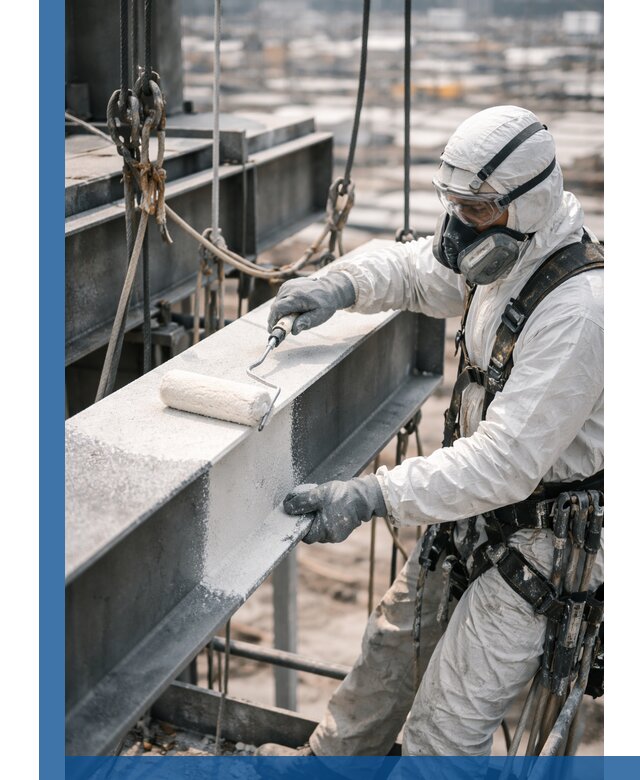 Профессиональная огнезащитная обработка металлоконструкций в Великом Новгороде