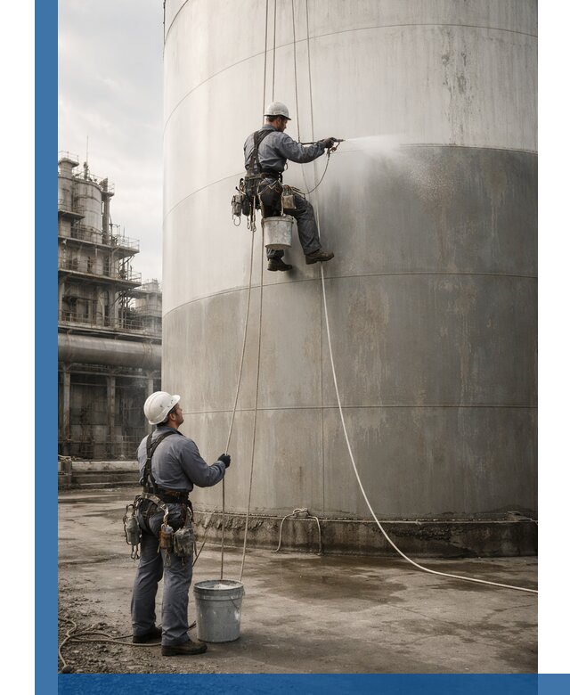 Покраска стальных резервуаров и емкостей в Великом Новгороде профессионально