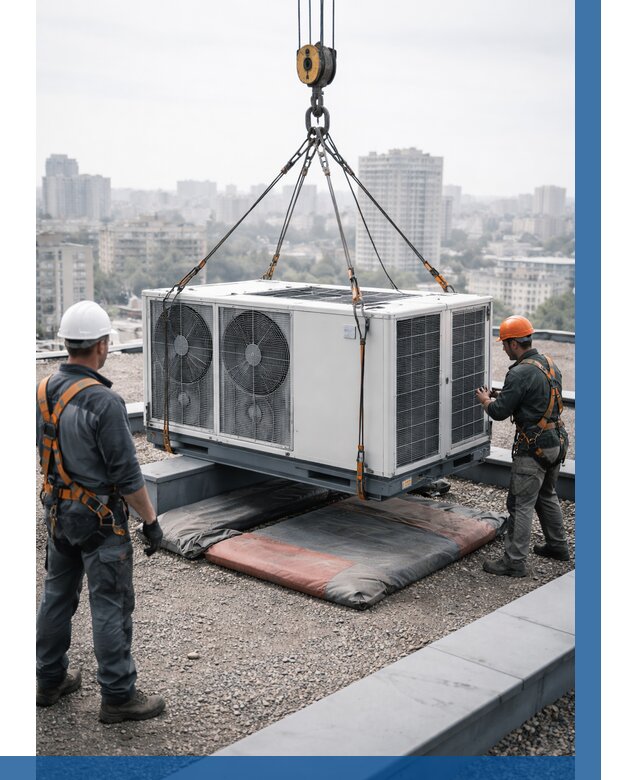 Подъем груза на крышу в Великом Новгороде от 5115 р. | ВЫСОТНИК-Влк заказать