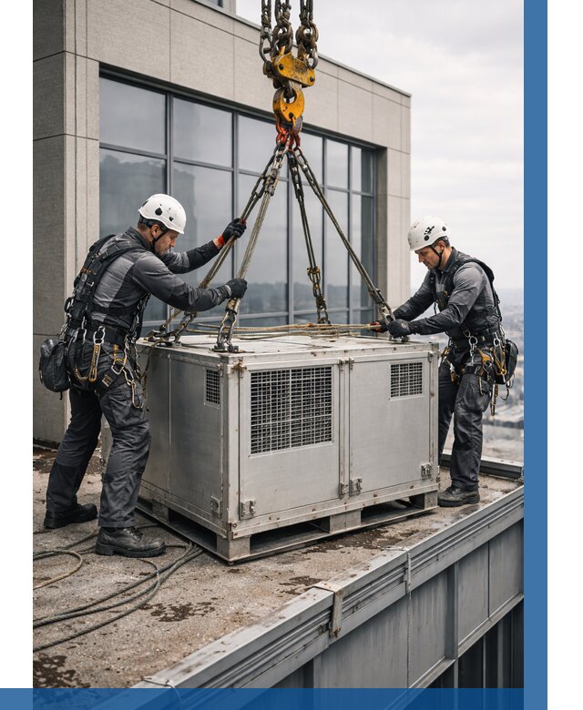 Такелажные работы на высоте в Великом Новгороде от 8184 р. | ВЫСОТНИК-Влк