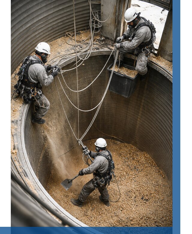 Чистка зерновых бункеров в Великом Новгороде от 12276 р. | ВЫСОТНИК-Влк