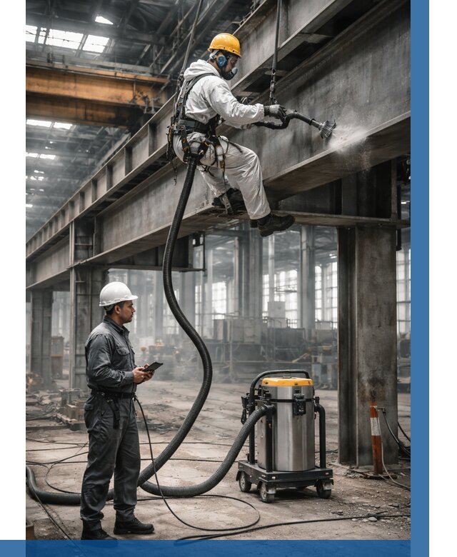 Обеспыливание конструкций в цехе в Великом Новгороде от 4297 р. | ВЫСОТНИК-Влк