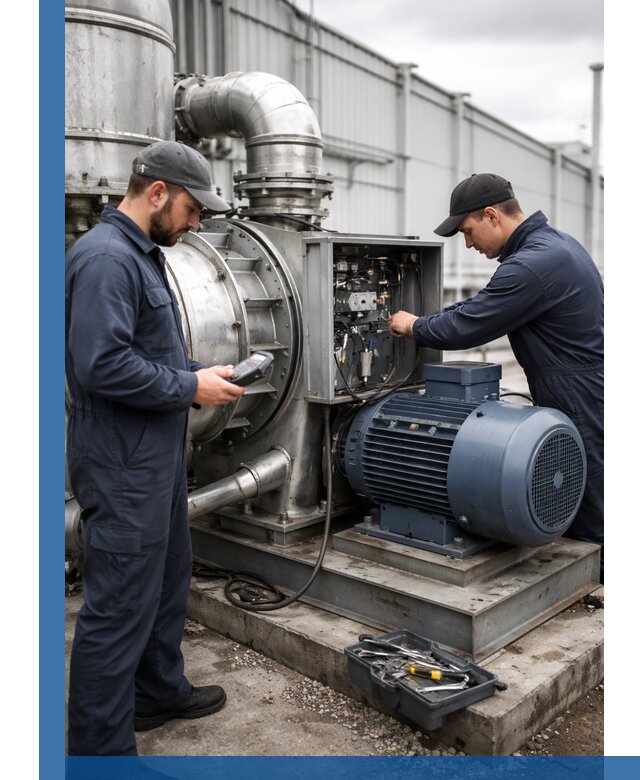 Техническое обслуживание промышленного оборудования в Великом Новгороде