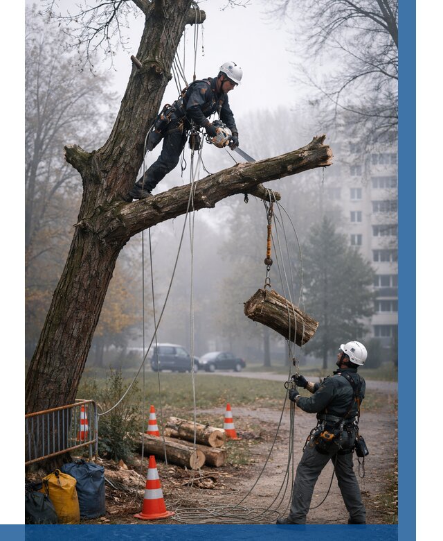Удаление аварийных деревьев в Великом Новгороде от 15345 р. | ВЫСОТНИК-Влк