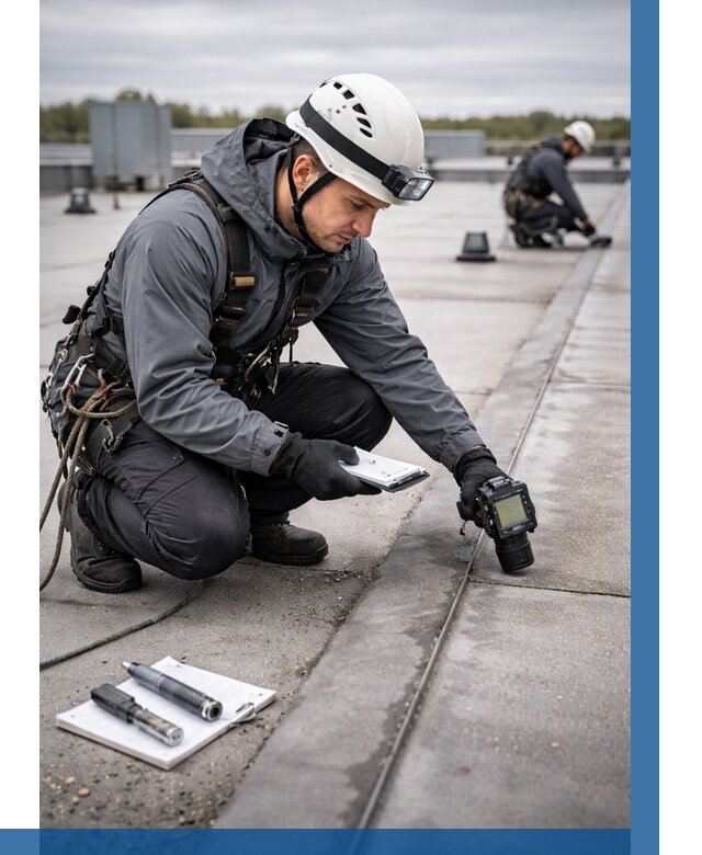 Обследование кровли на протечки в Великом Новгороде от 4604 р. | ВЫСОТНИК-Влк